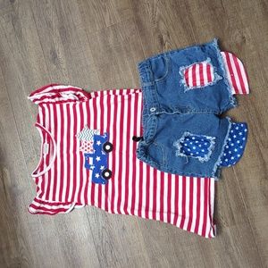 🇺🇸 4th of July Outfit - Red White & Blue